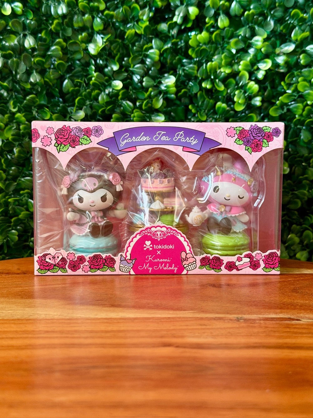 Tokidoki x Kuromi & My Melody Garden Tea Party Limited Edition Figure Set